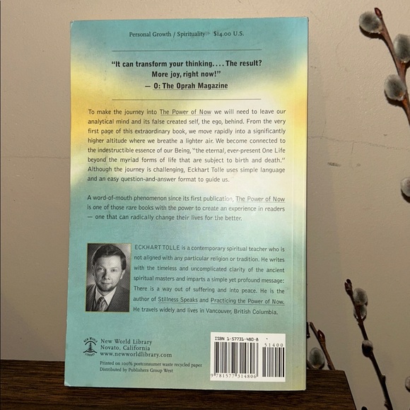 The Power of Now by Eckhart Tolle - paperback - Picture 2 of 2